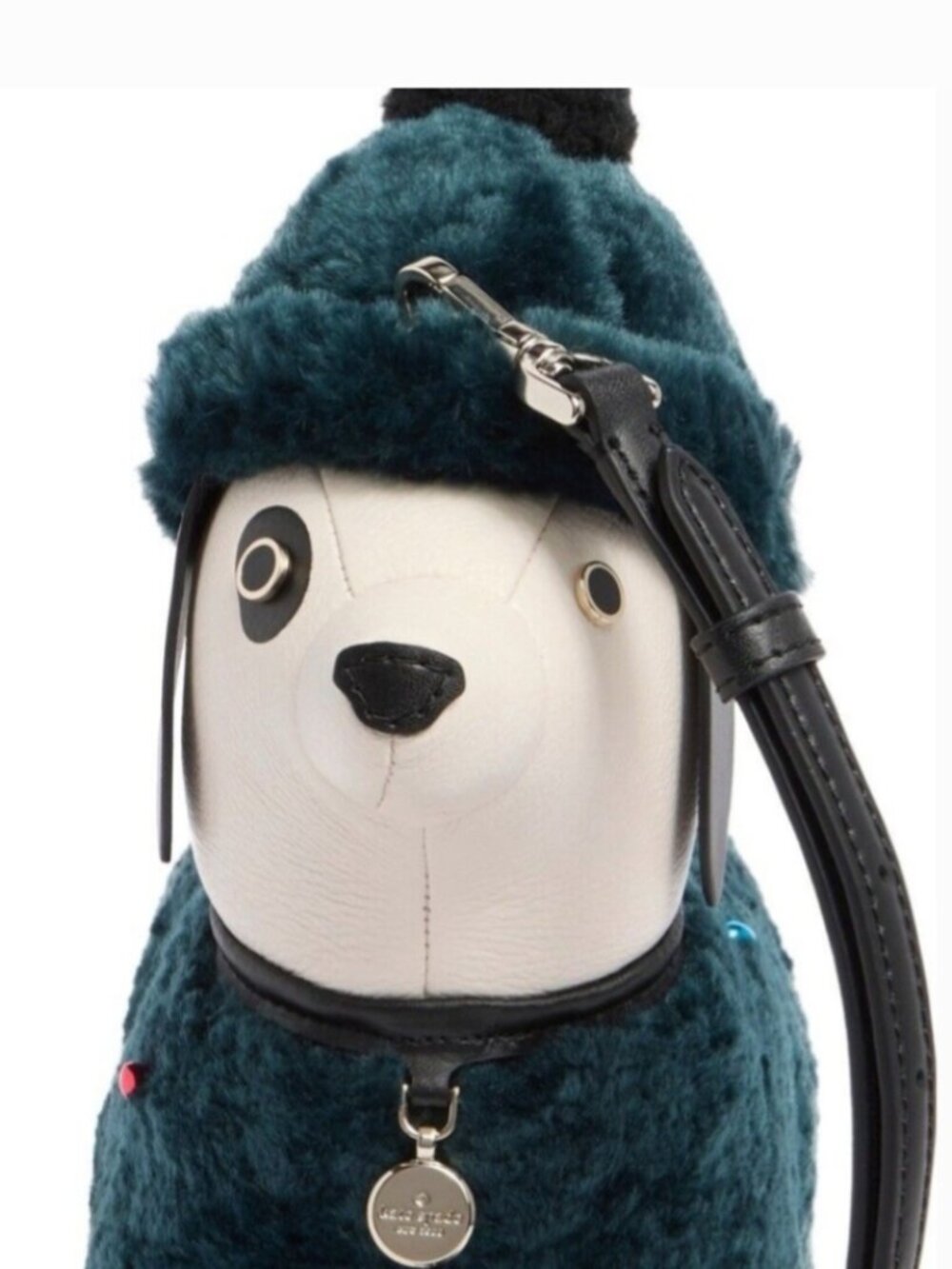 NWT KATE SPADE NEW YORK CLAUDE DACHSHUND LEATHER CROSSBODY - Picture 9 of 10